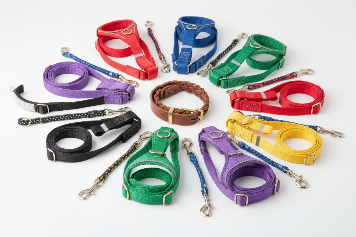 Dog Collars, Leads & Harnesses
