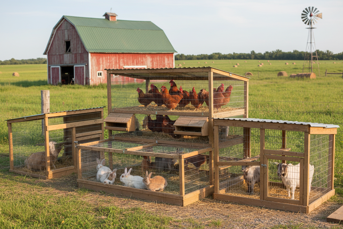Farm Animal Cages