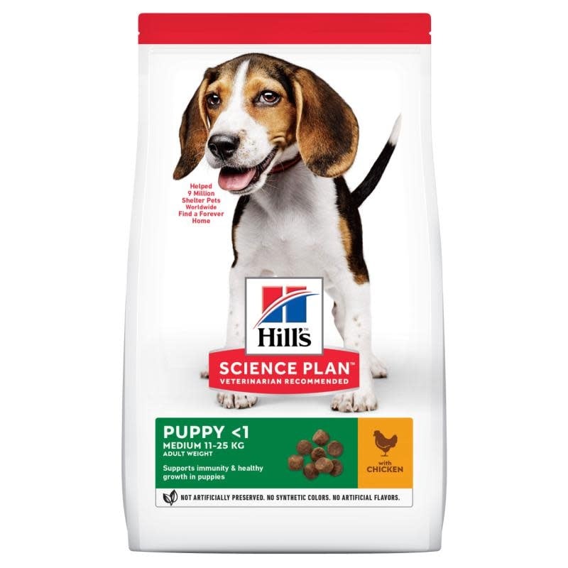 HILLS SP Puppy Medium breed  w/ Chicken 2.5kg