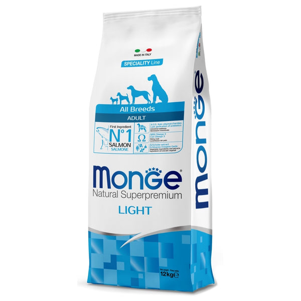 Monge All Breeds Adult Light Salmon with Rice 2.5kg