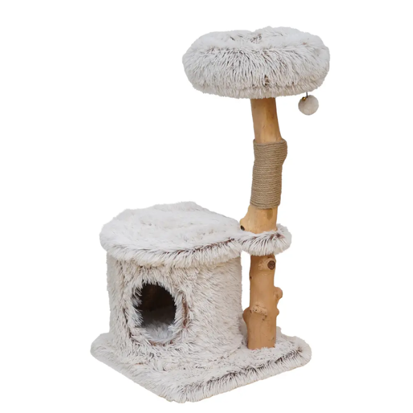 EBI MANILLA LONG HAIR PLUCHE SCRATCHER