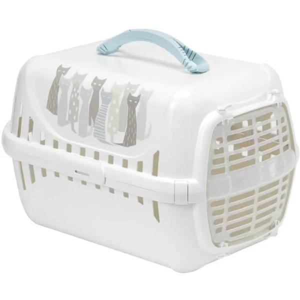 TRENDY RUNNER PLASTIC DOOR MAASAI GR/WHI