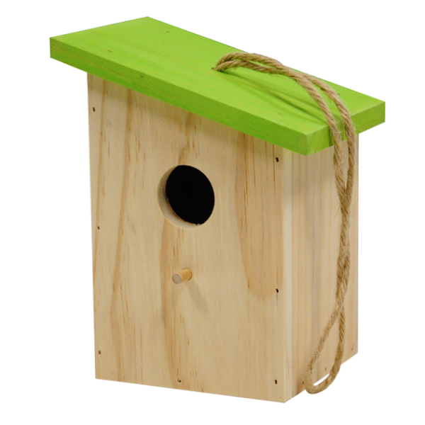 BIRDHOUSE W/L.GREEN ROOF