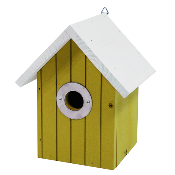 BIRDHOUSE WHITE ROOF