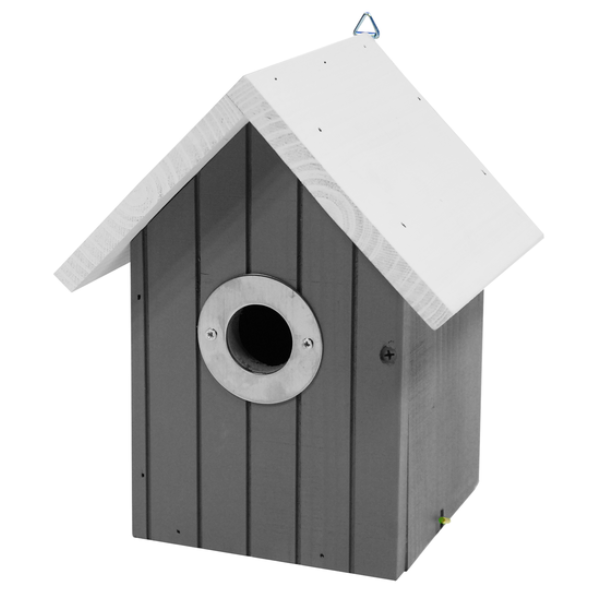 BIRDHOUSE WHITE ROOF