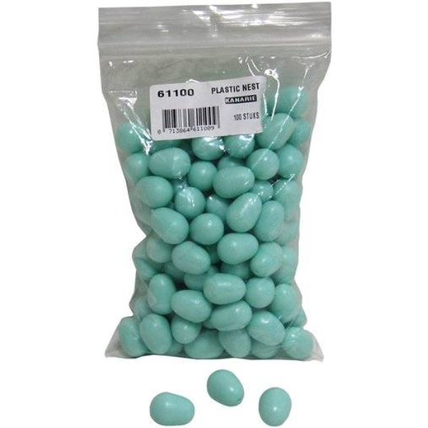 FAKE PLASTIC EGGS 100PK