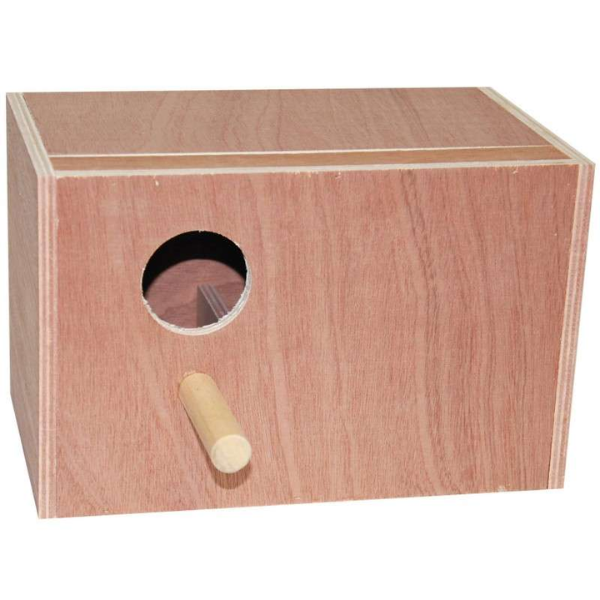 LOVEBIRD WOODEN NEST
