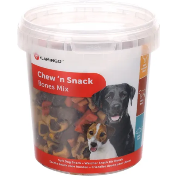 Flamingo  Chew n Snack Bone Mix 500g