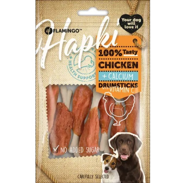 Flamingo Chicken Drumstick Calcium Bones, 85g