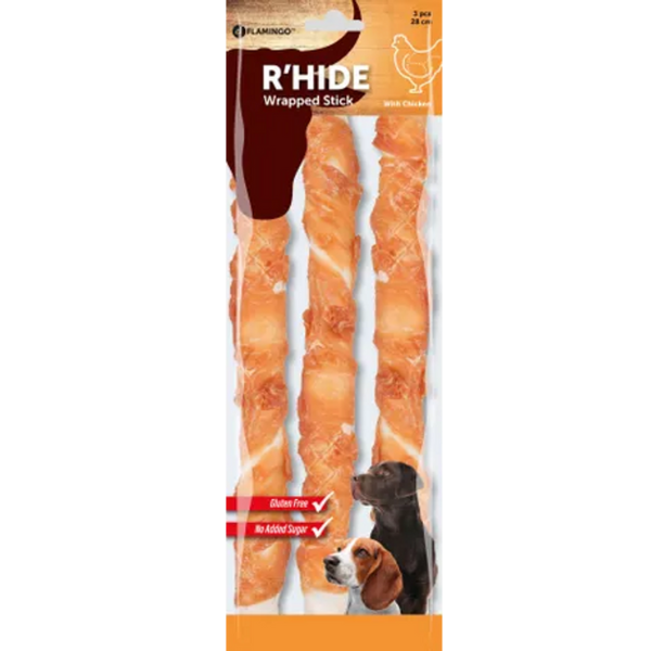 Flamingo Chicken Wrapped Sticks L