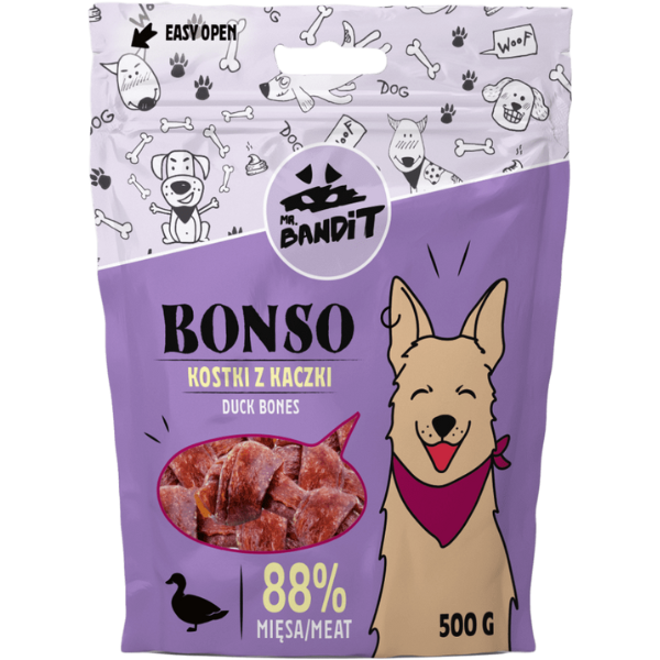 Mr Bandit Bonso Duck Bones, 500G