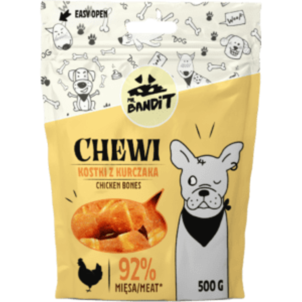 Mr Bandit Chicken Bones 500g