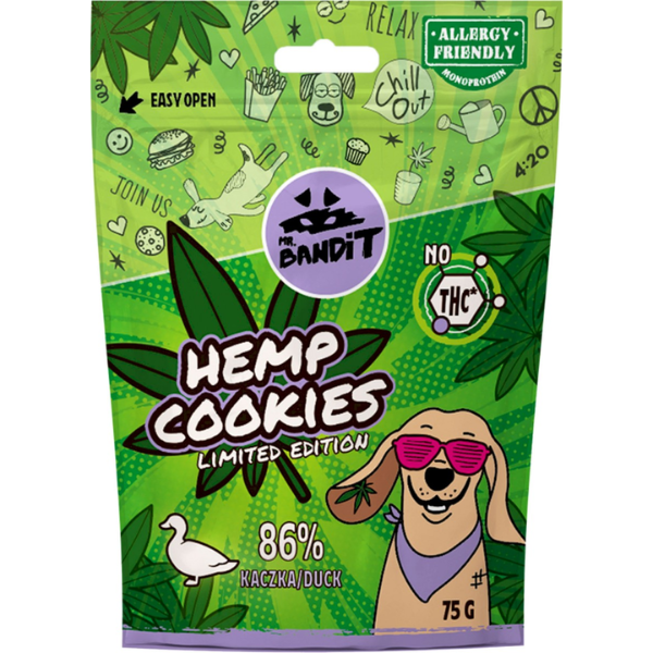 Mr Bandit Hemp Cookies Duck, 75g