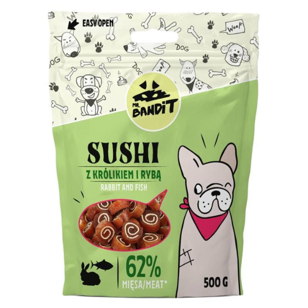 Mr Bandit Rabbit with Fish 500g