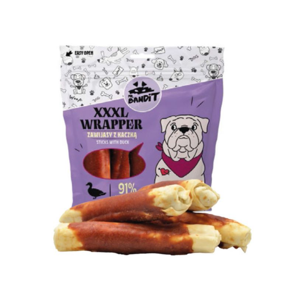 Mr Bandit XXXL Wrapper Sticks with Chicken, 500g