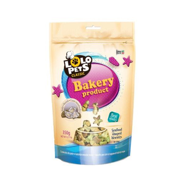 Lolo Pets Bakery Biscuits Dogs New Zealand Mussels 350g