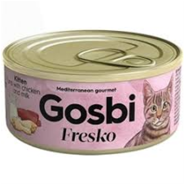 Gosbi Fresko Kitten Chicken with Goat's Milk, 70gr