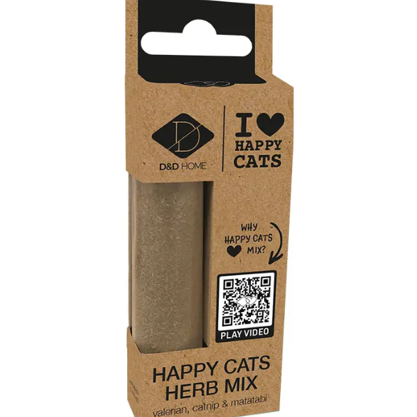 I LOVE HAPPY CATS HERB MIX 2 TUBE REFILL