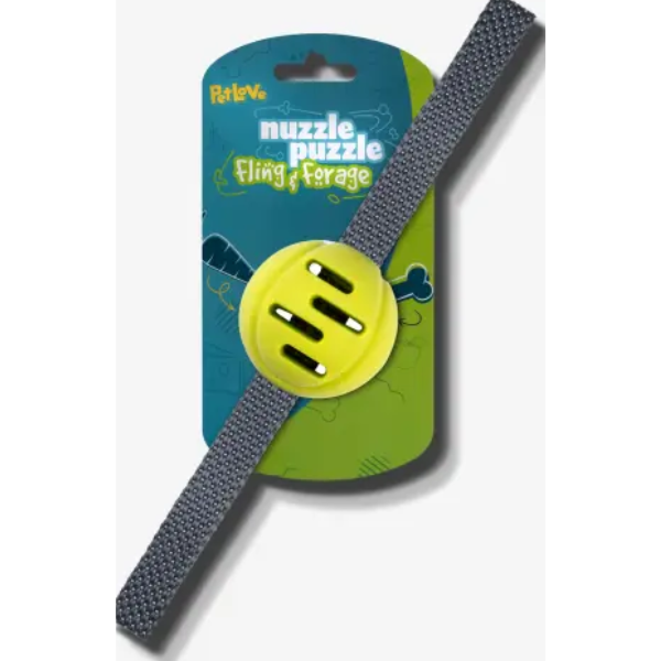 NUZZLE PUZZLE FLING 'N' FORAGE BALL