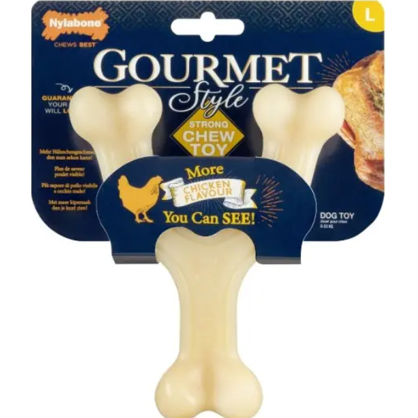 NYLABONE GOURMET WISHBONE CHICKEN L