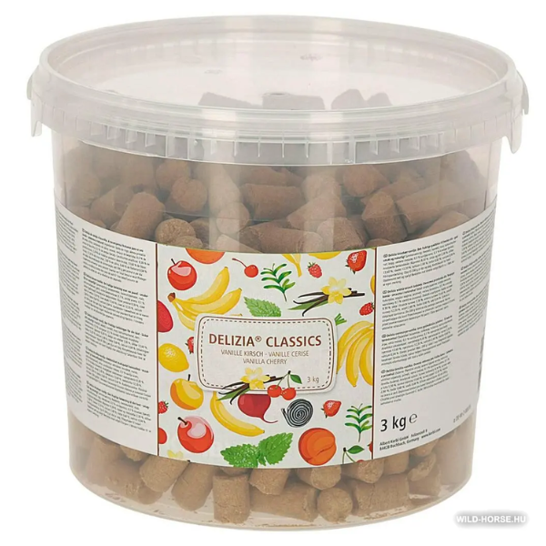 DELIZIA TREATS VANILLA CHERRY 3KG