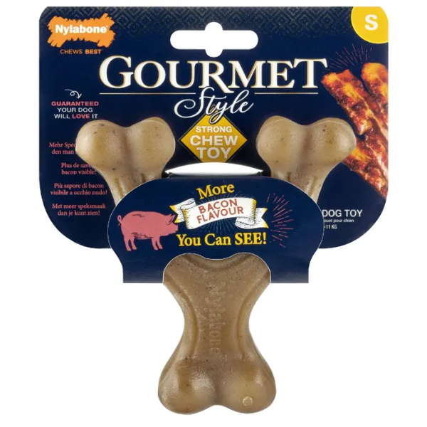 NYLABONE GOURMET WISHBONE BACON S