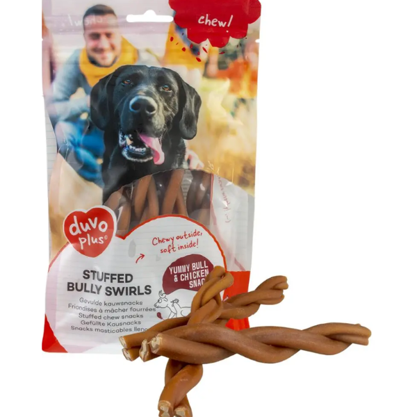 CHEW! STUFFED BULLY SWIRLS 15CM 7PCS