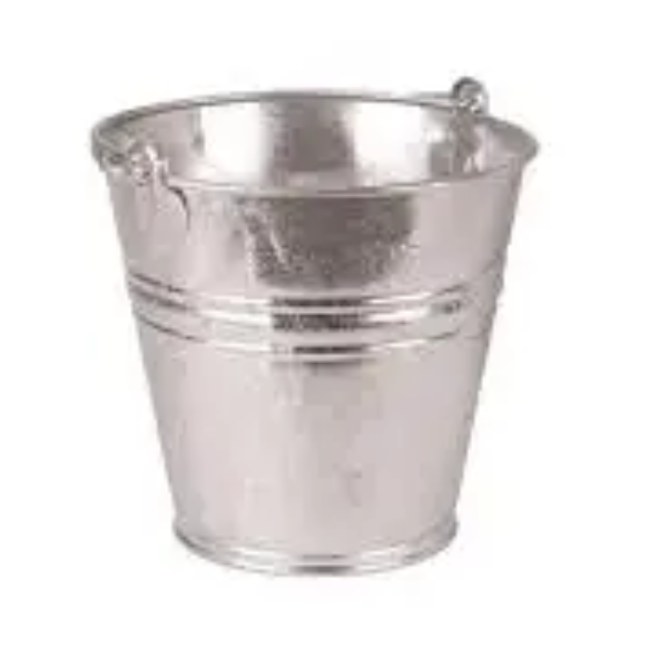 WATER PAIL 9LT GALVANISED