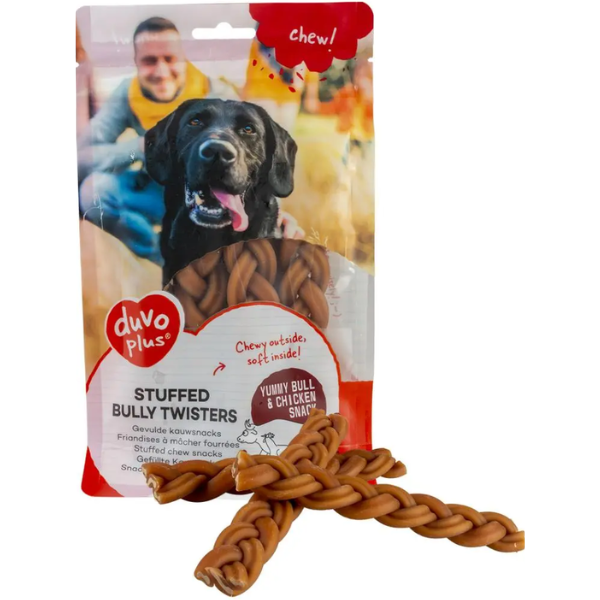 CHEW! STUFFED BULLY TWISTERS 15CM 7PCS