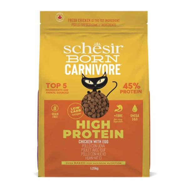 Schesir Born Carnivore Kitten Chicken & Egg Dry Food