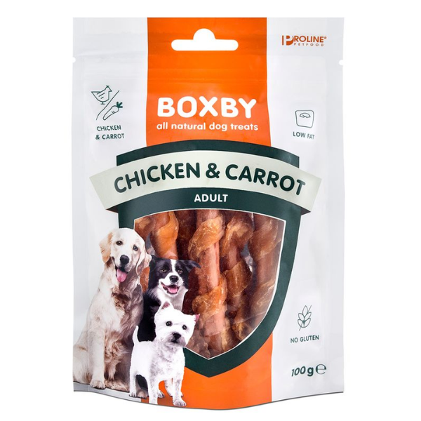 Boxby Chicken and Carrots, 100g