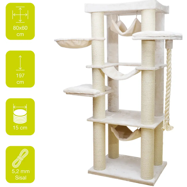 EBI CAMBRIDGE SCRATCHING POST 197CM
