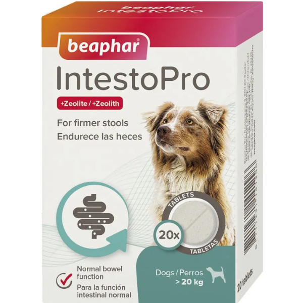 BEAPHAR INTESTOPRO TABLETS LARGE DOGS 20 TABS