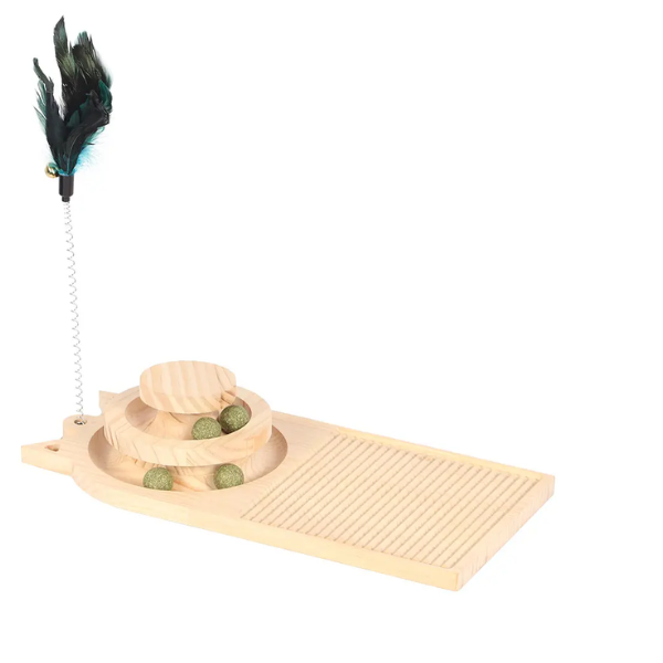 DUVO+ PLAY N SCRATCH CAT TOY