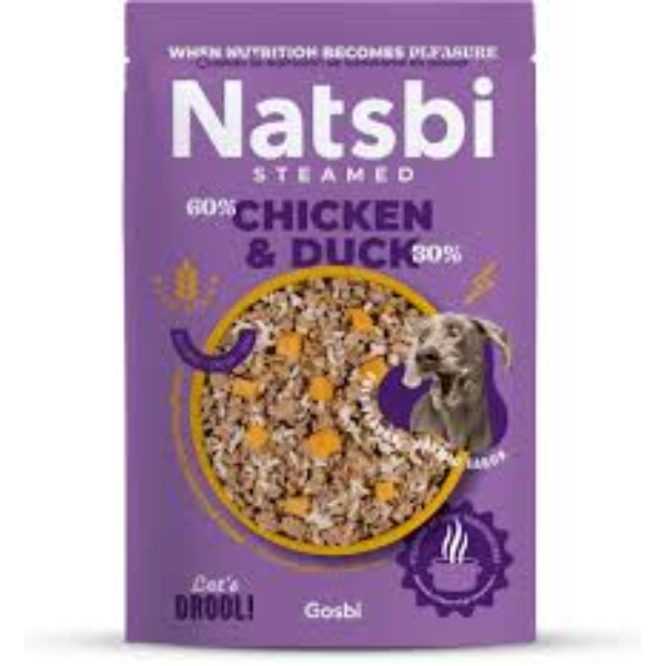 Gosbi NATSBI STEAMED CHICKEN & DUCK 200 G