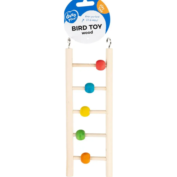 COLOURFUL WOODEN LADDER & BEADS