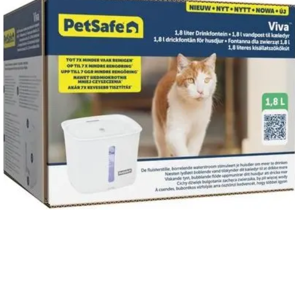 DRINKWELL PETSAFE 1.8L VIVA PET FOUNTAIN