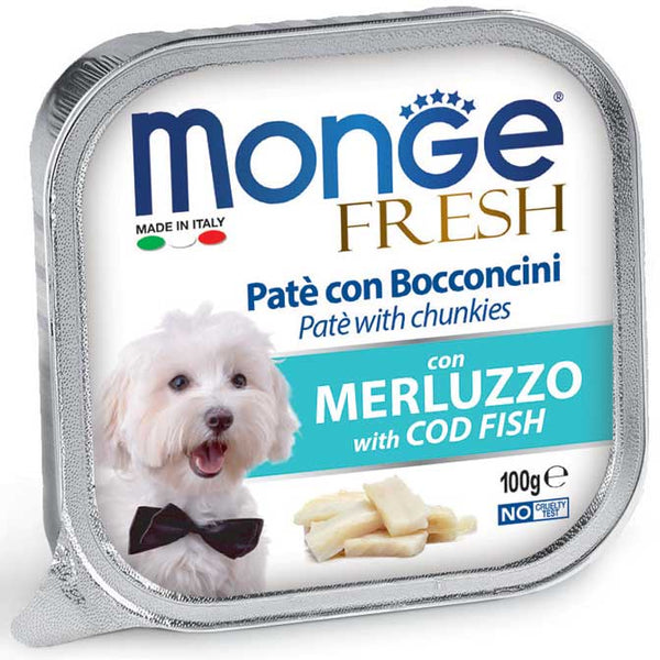 Monge Fresh Dog Cod 100g