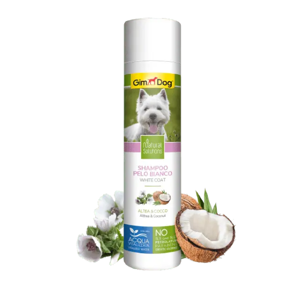 GIMDOG SHAMPOO WHITE COAT 250ML