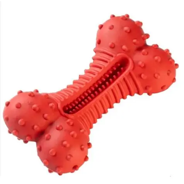 GIMDOG RED TITAN CURVY BONE