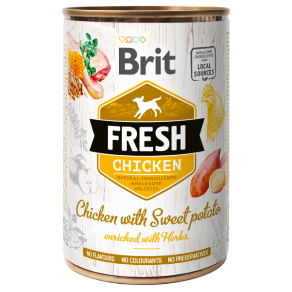 BRIT Fresh wet chicken 400g
