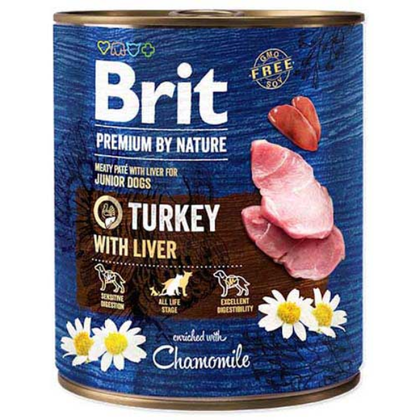 Brit Premium Turkey wet 800g