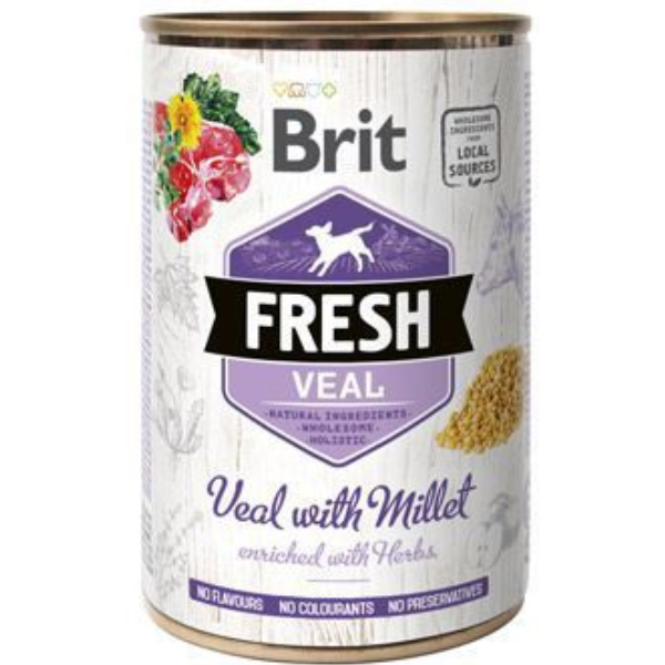 BRIT Fresh wet veal 400g