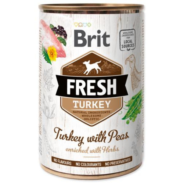 BRIT Fresh wet turkey 400g