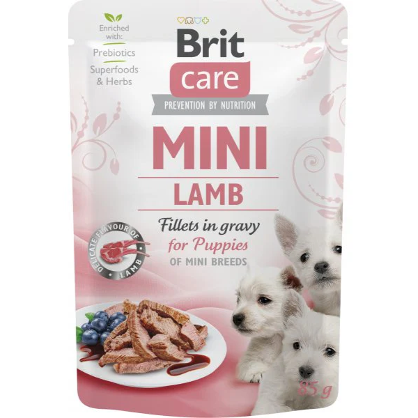 BRIT Mini Lamb Puppy pouch 85g