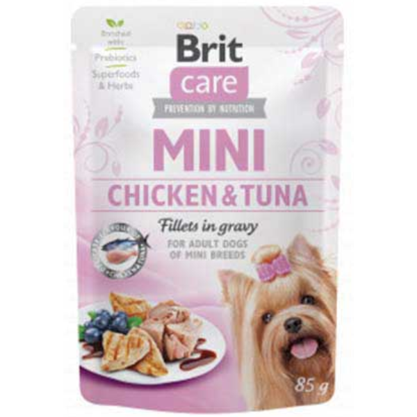 BRIT Mini Chicken & Tuna pouch 85g