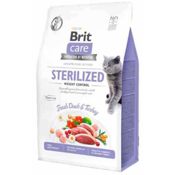 BRIT Care Sterilized – Fresh Duck and Turkey (Weight Control)
