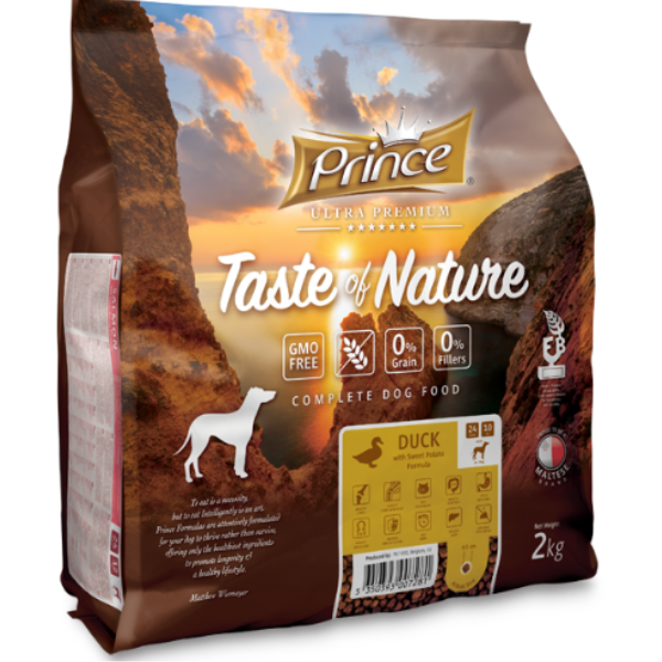 PRINCE TASTE OF NATURE DUCK SMALL 2KG
