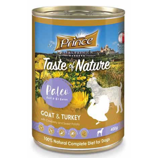 PRINCE TON PALEO GOAT TURKEY 400G LILAC