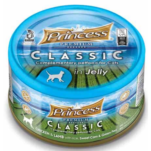 PRINCESS PREM CHICKEN LAMB RICE 170GR